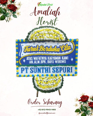 Papan Bunga Duka di Betoambari