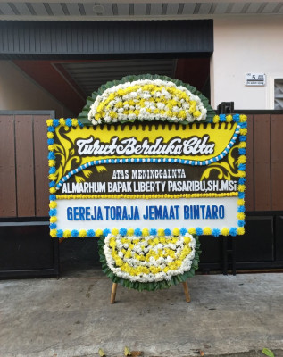 Papan Bunga Duka di Betoambari