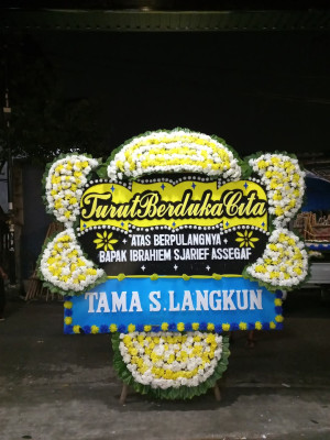 Papan Bunga Duka di Betoambari